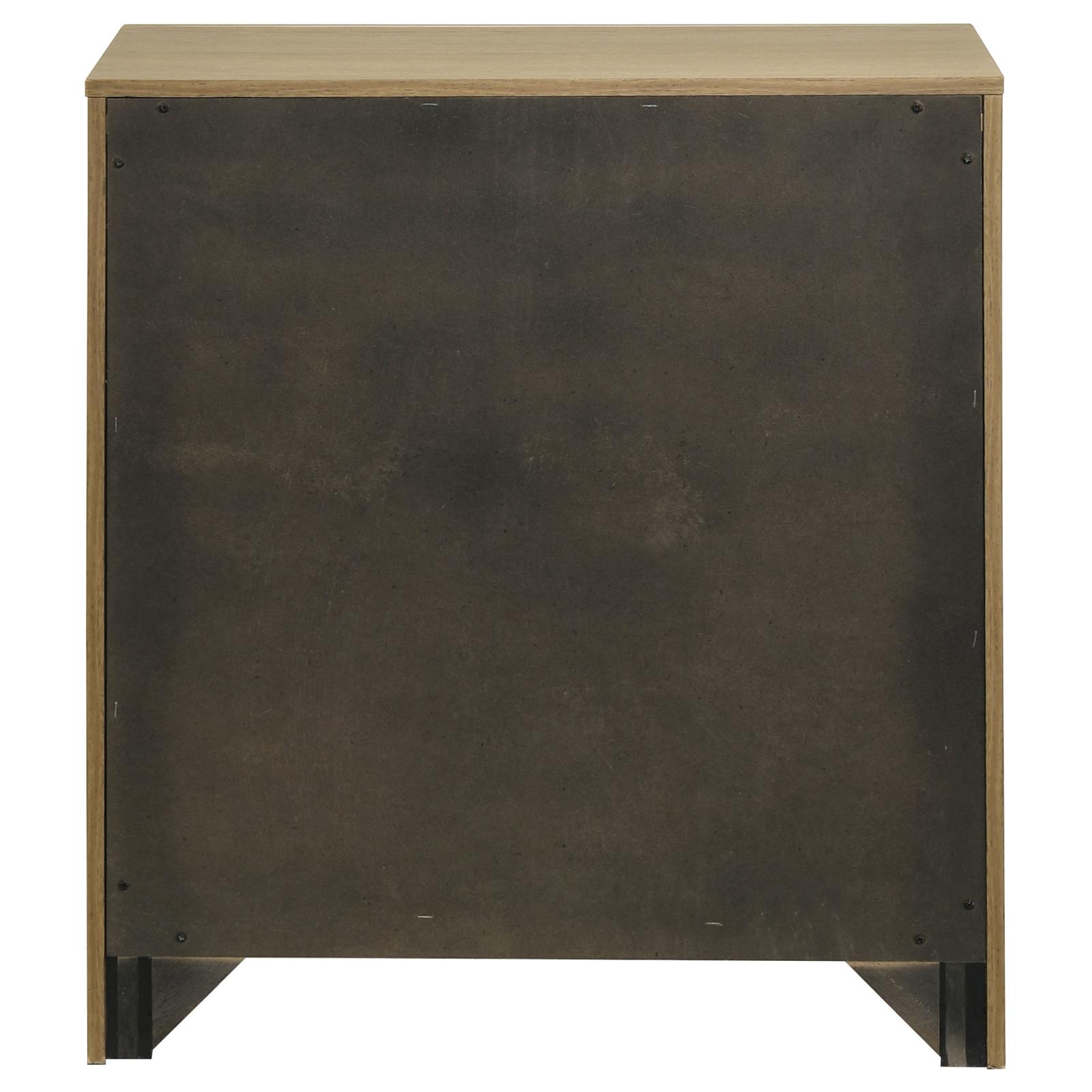 Hendricks 1-drawer Nightstand Bedside Table with Cubby Light Oak - Image 7