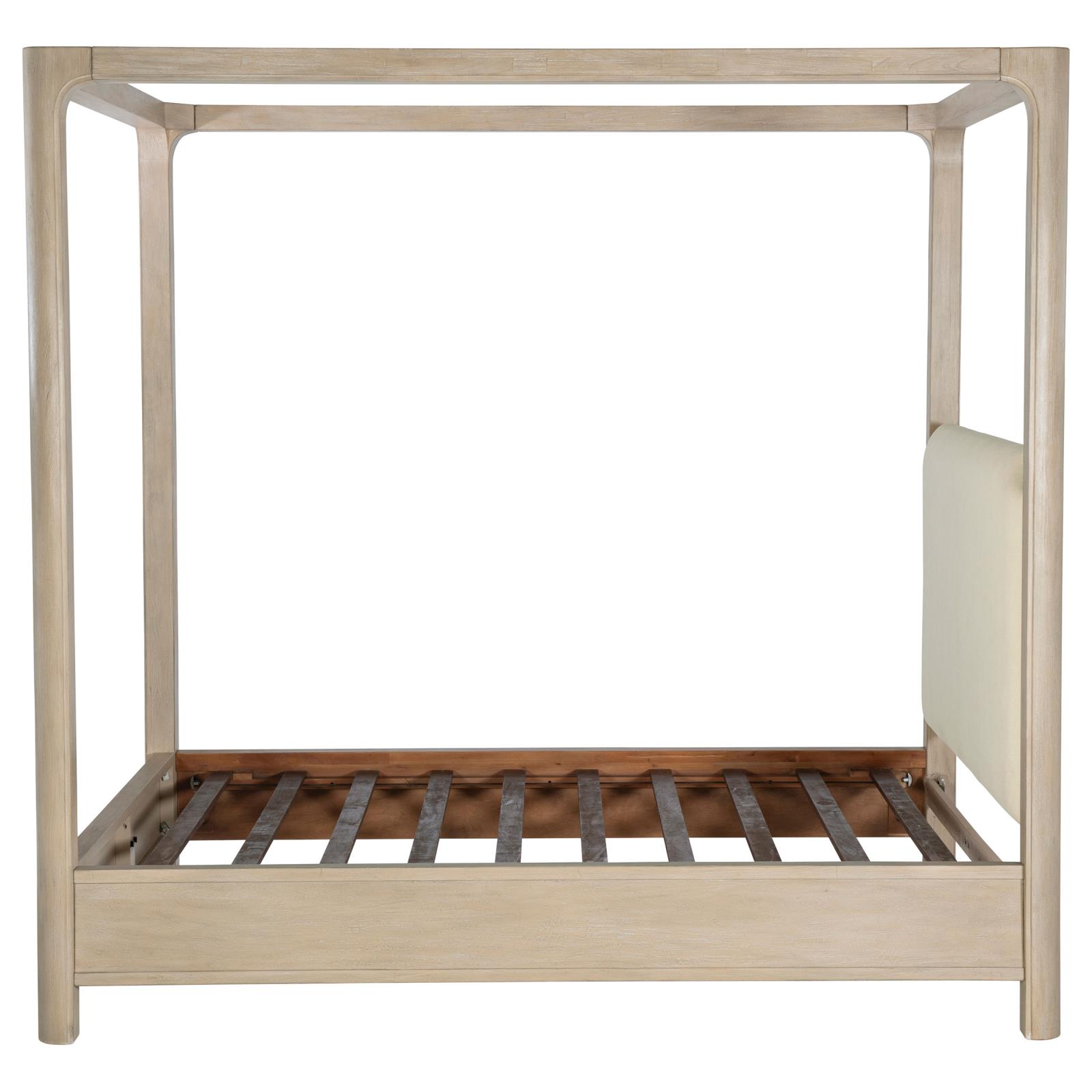 Solano 85-inch Eastern King Canopy Bed Weathered Mango - Image 5