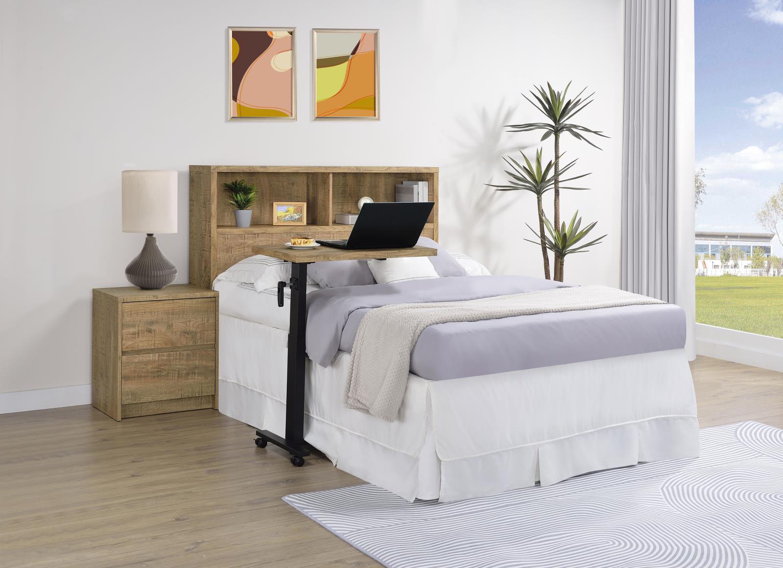 Westpark 49-inch Full Bookcase Headboard Mango - Image 9