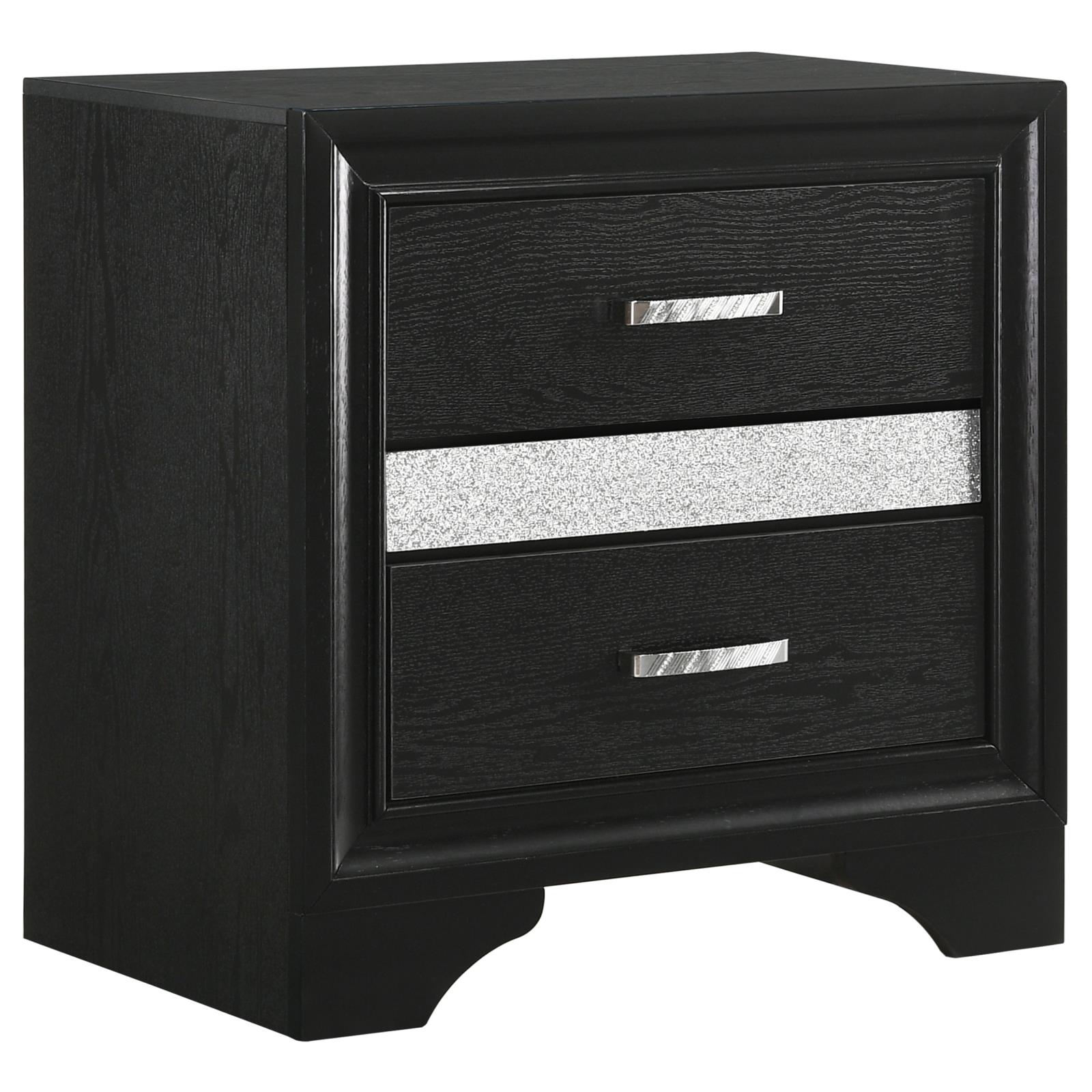 Miranda 3-drawer Nightstand Bedside Table - Image 14