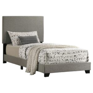 Dorian Fabric Upholstered Twin Panel Bed