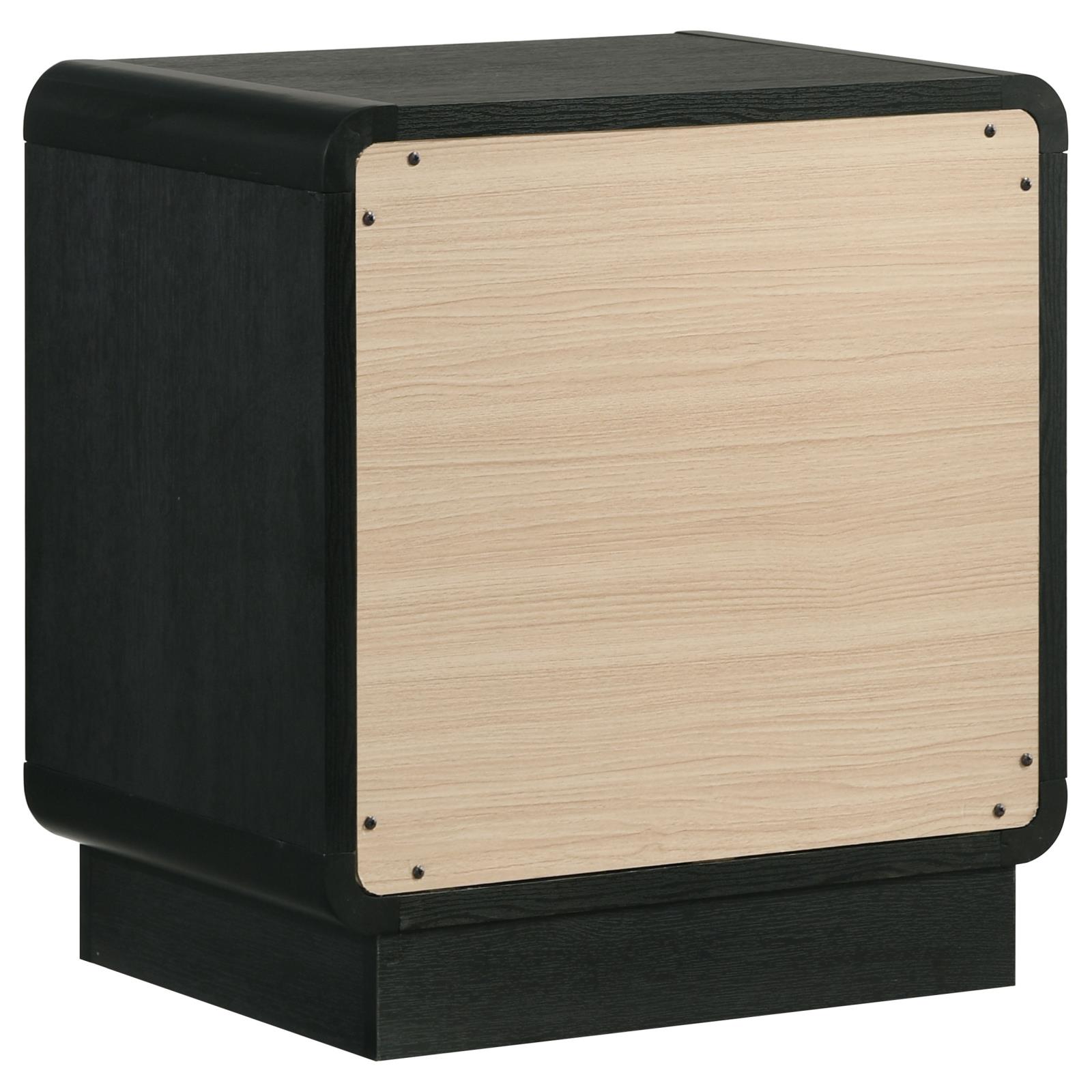 Cavelle 2-drawer Nightstand Bedside Table Black - Image 6
