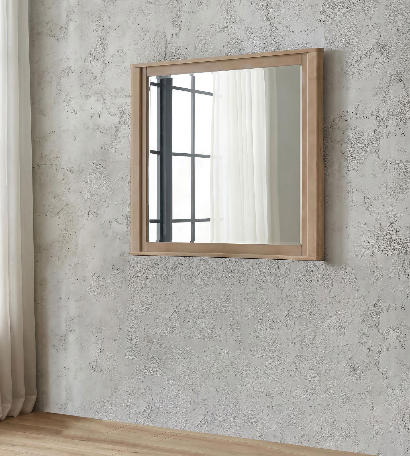 Leanne Dresser Mirror Light Oak - Image 2