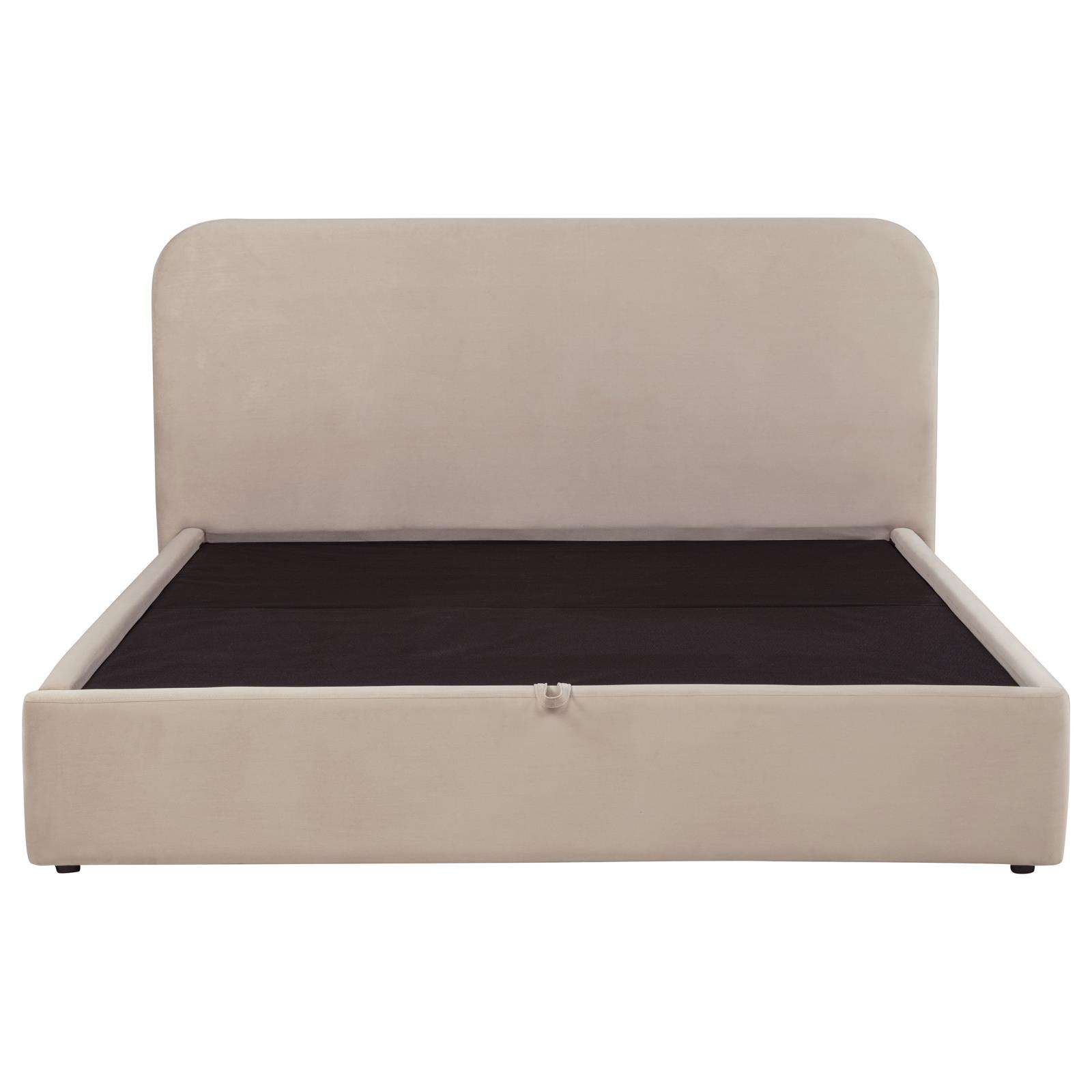Anders Upholstered Eastern King Storage Lift Platform Bed - Image 5