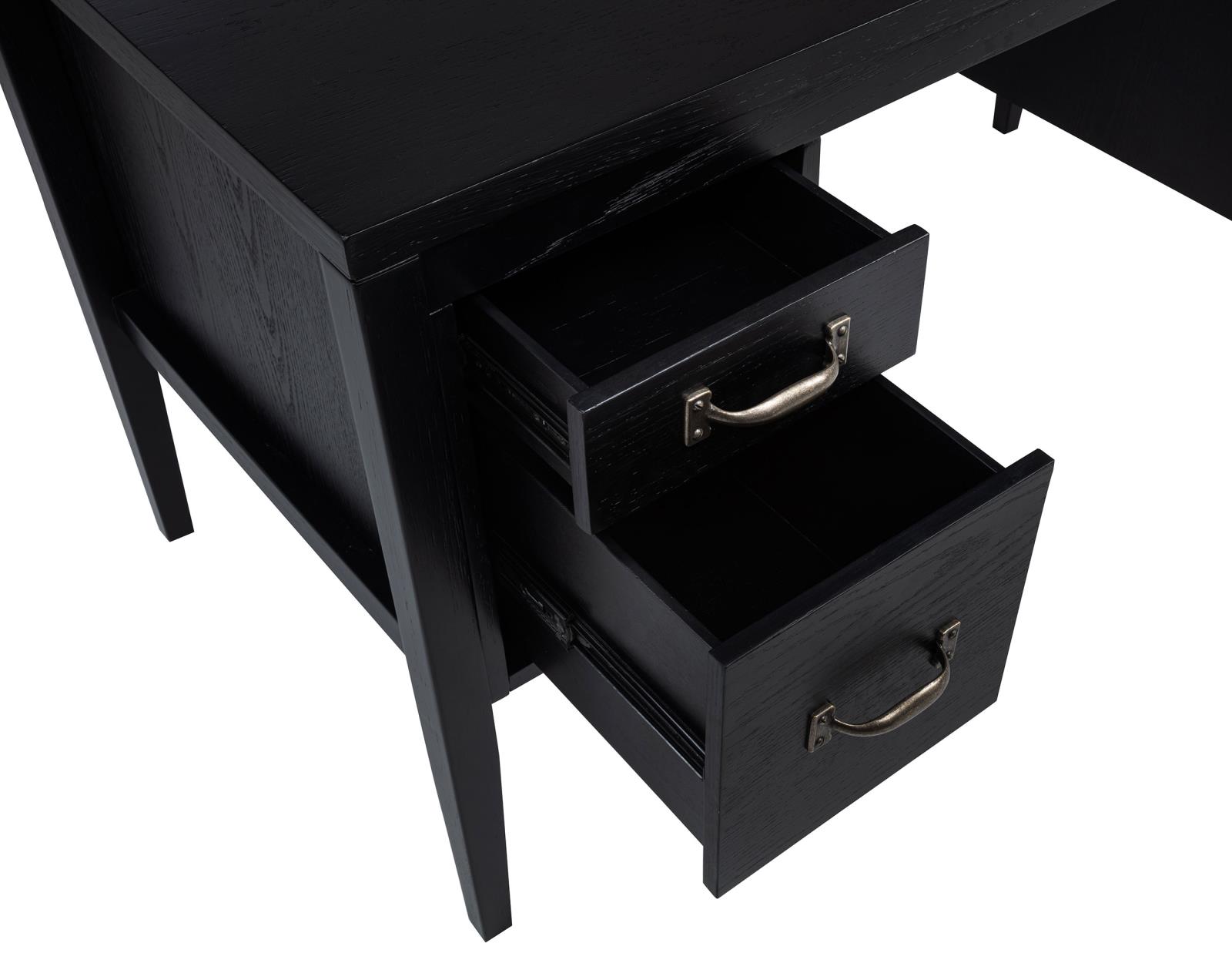 Graham 54-inch 4-drawer Double Pedestal Lift Top Computer Desk - Image 11