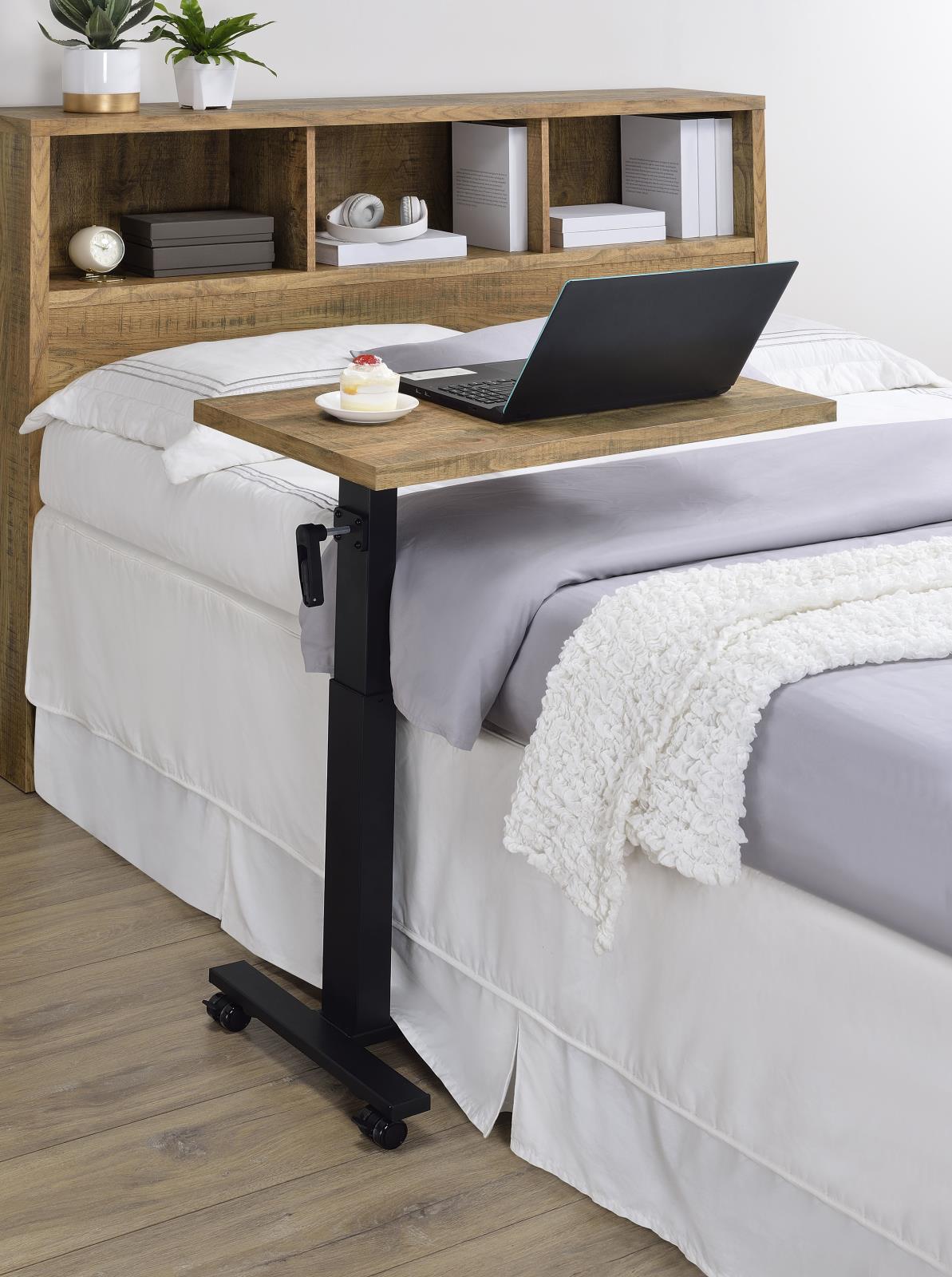 Westpark Height Adjustable Mobile Bedroom C-Table Mango - Image 2
