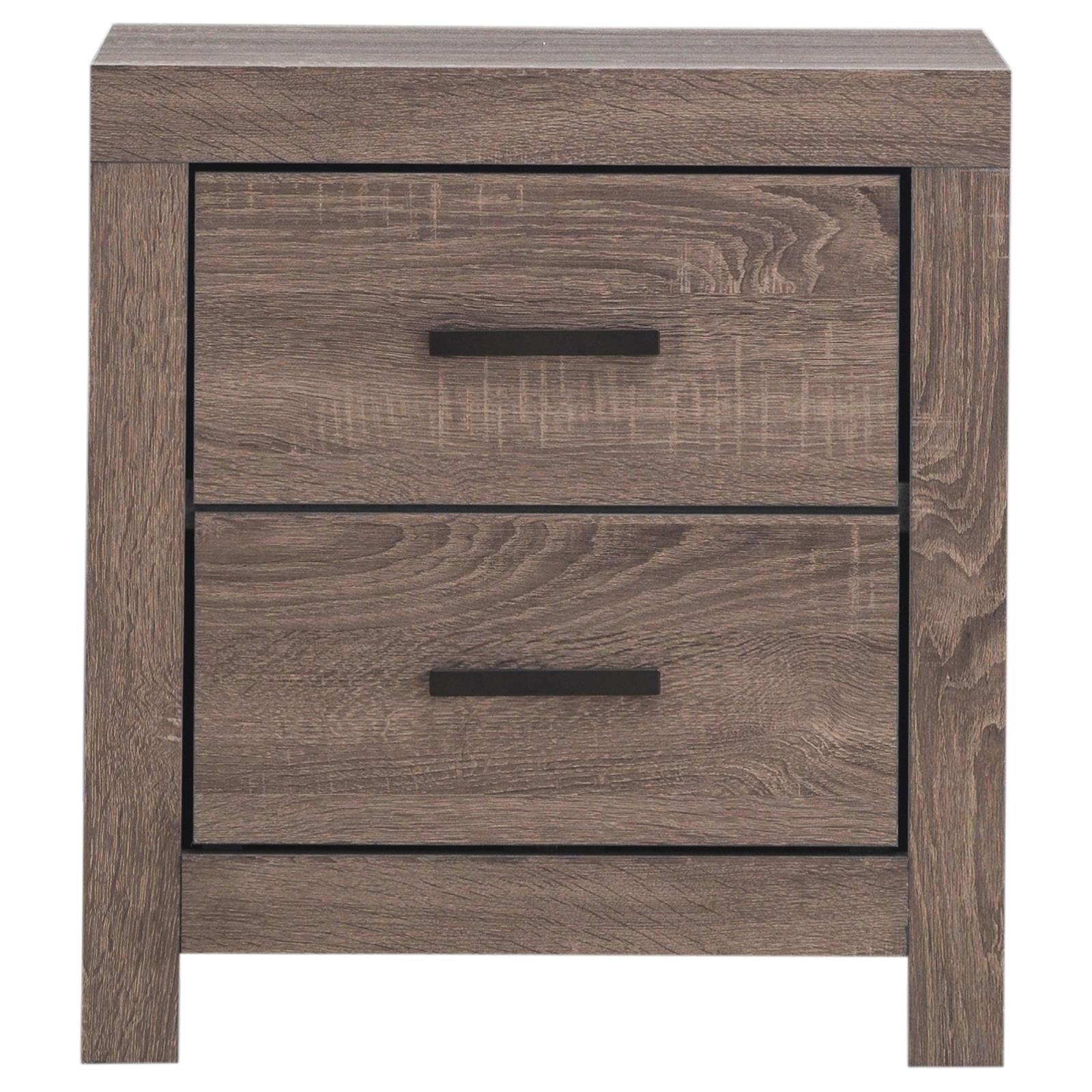 Brantford 2-drawer Nightstand Barrel Oak - Image 3