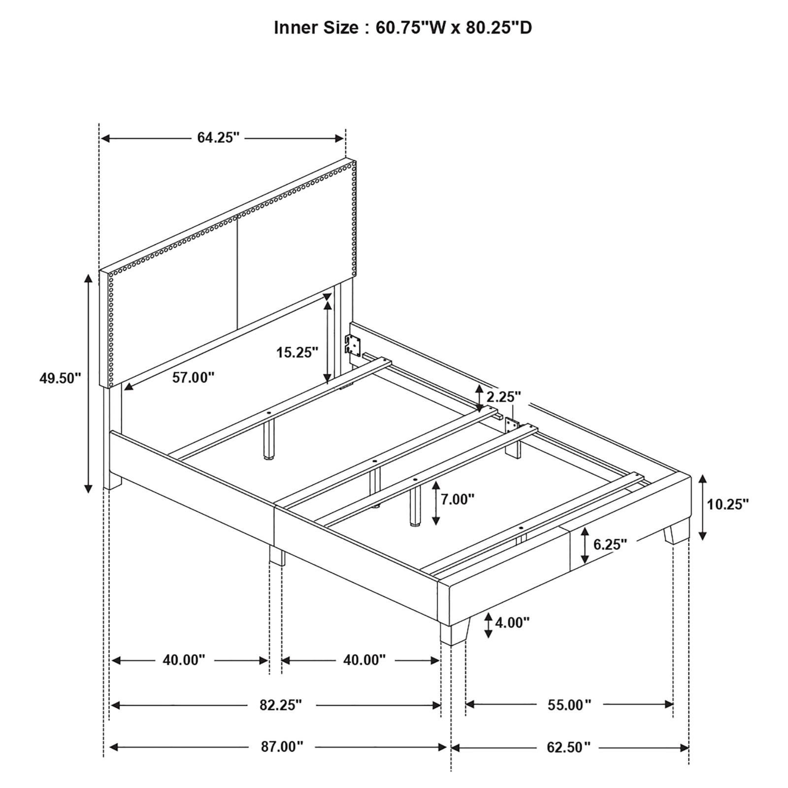 Boyd Upholstered Queen Panel Bed - Image 9