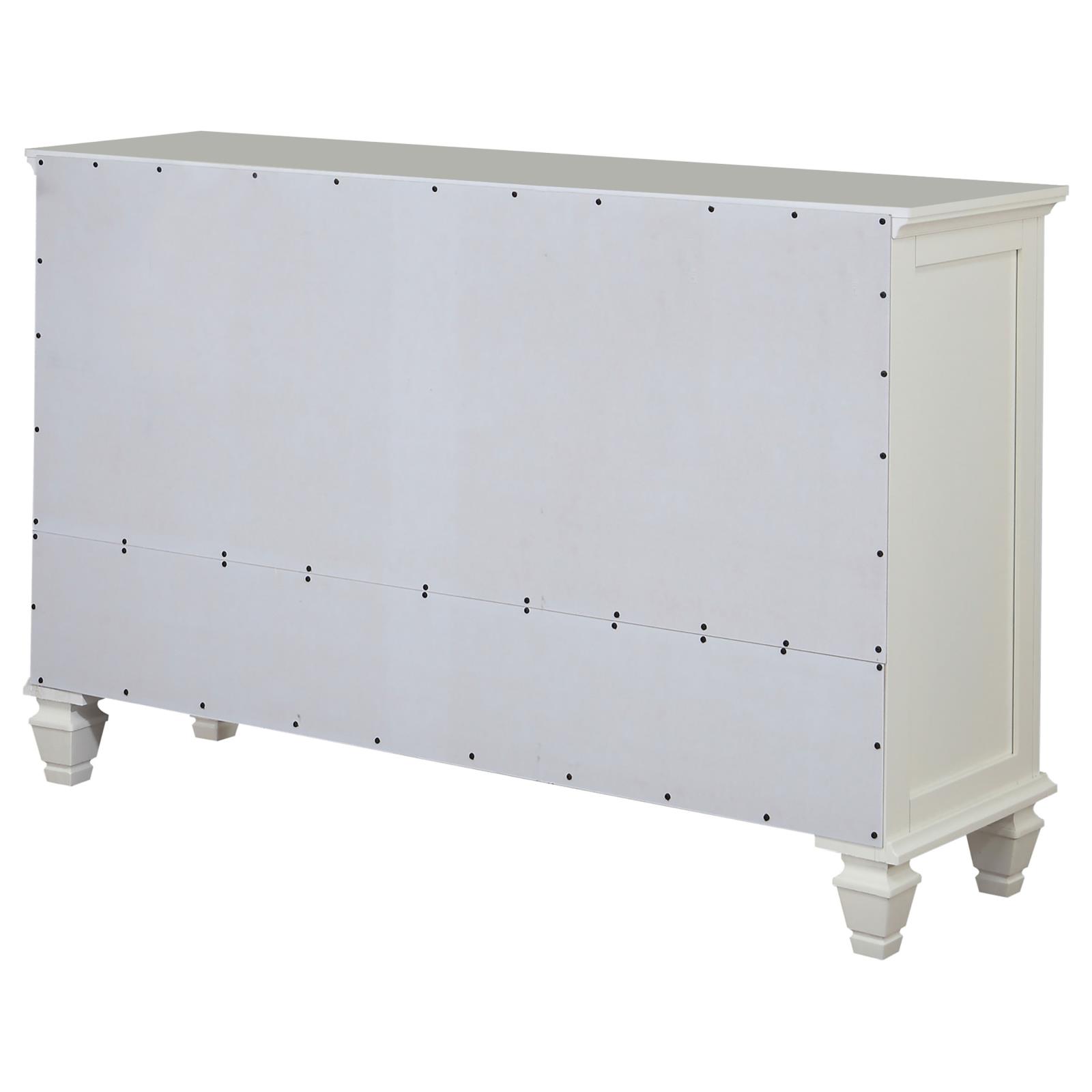 Sandy Beach 11-drawer Dresser Cream White - Image 8