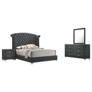 Melody Bedroom Set Grey