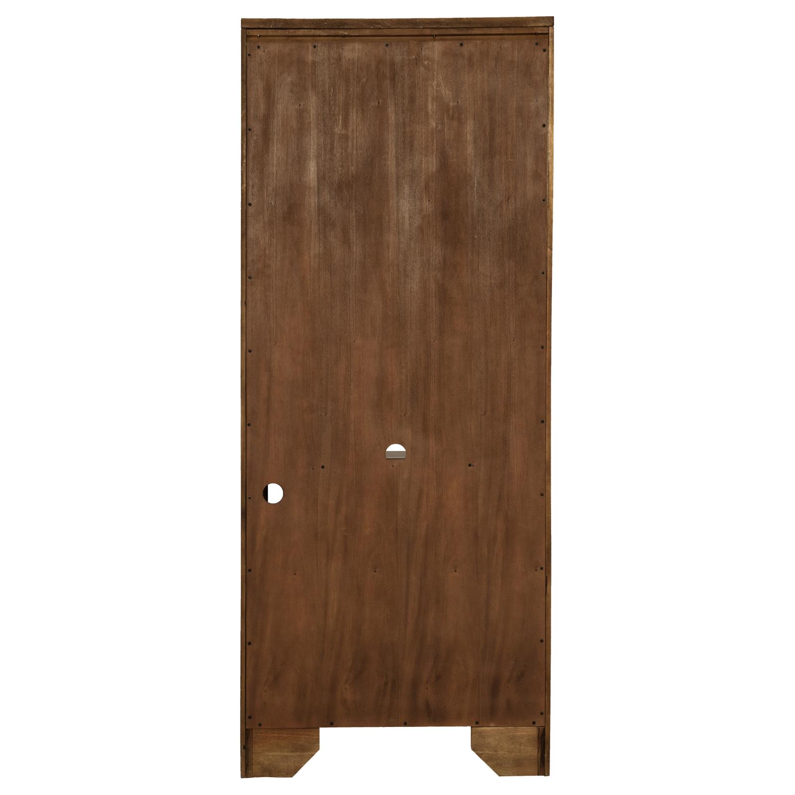 Hartshill 78-inch 5-shelf Bookcase Burnished Oak - Image 6