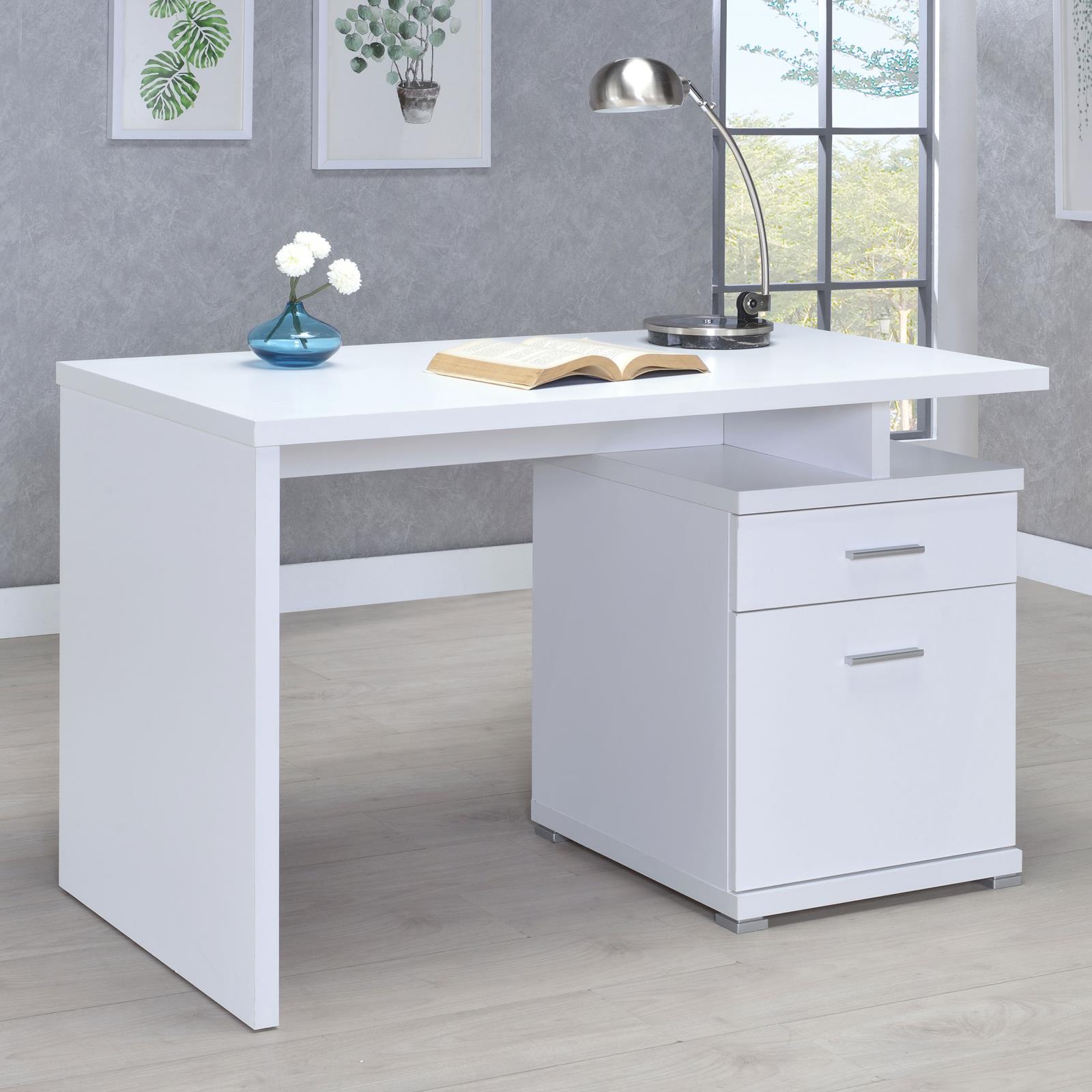 Irving 47-inch 2-drawer Office Computer Desk - Image 14