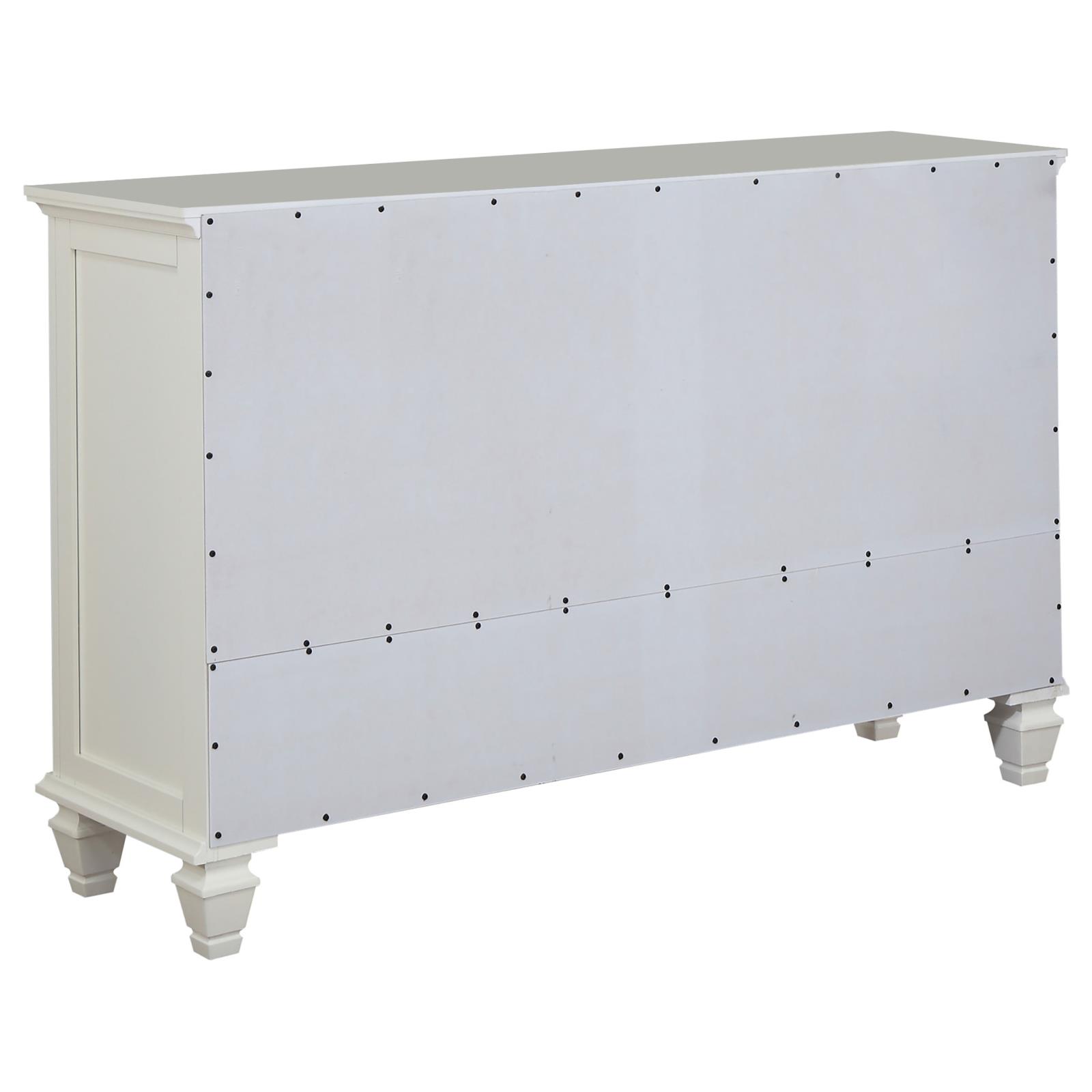 Sandy Beach 11-drawer Dresser Cream White - Image 6