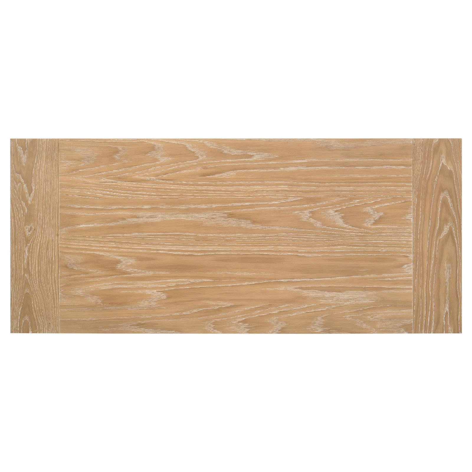 Fabian 54-inch 2-drawer Computer Writing Desk Distressed Light Brown - Image 12