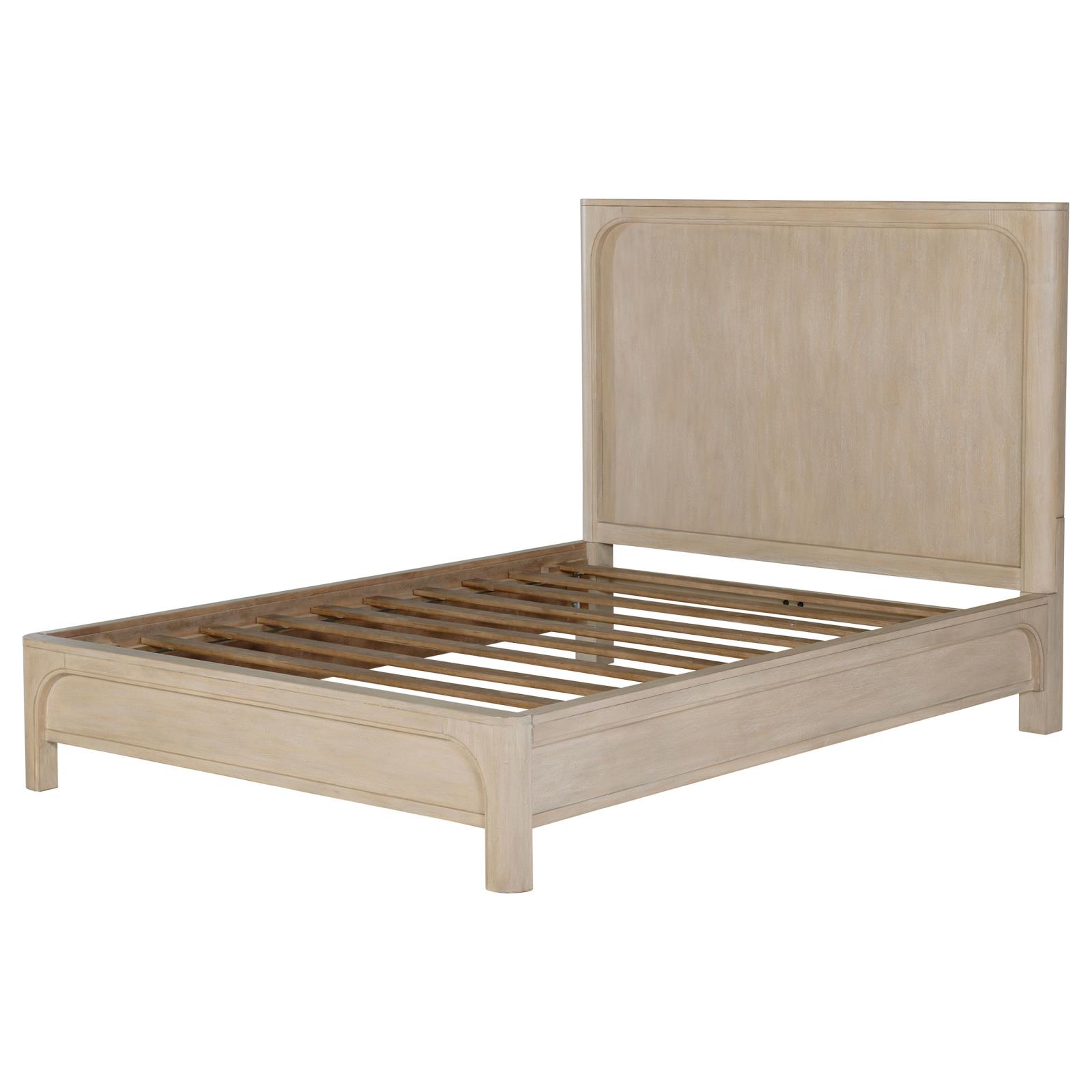 Solano 56-inch Eastern King Panel Bed Weathered Mango - Image 4