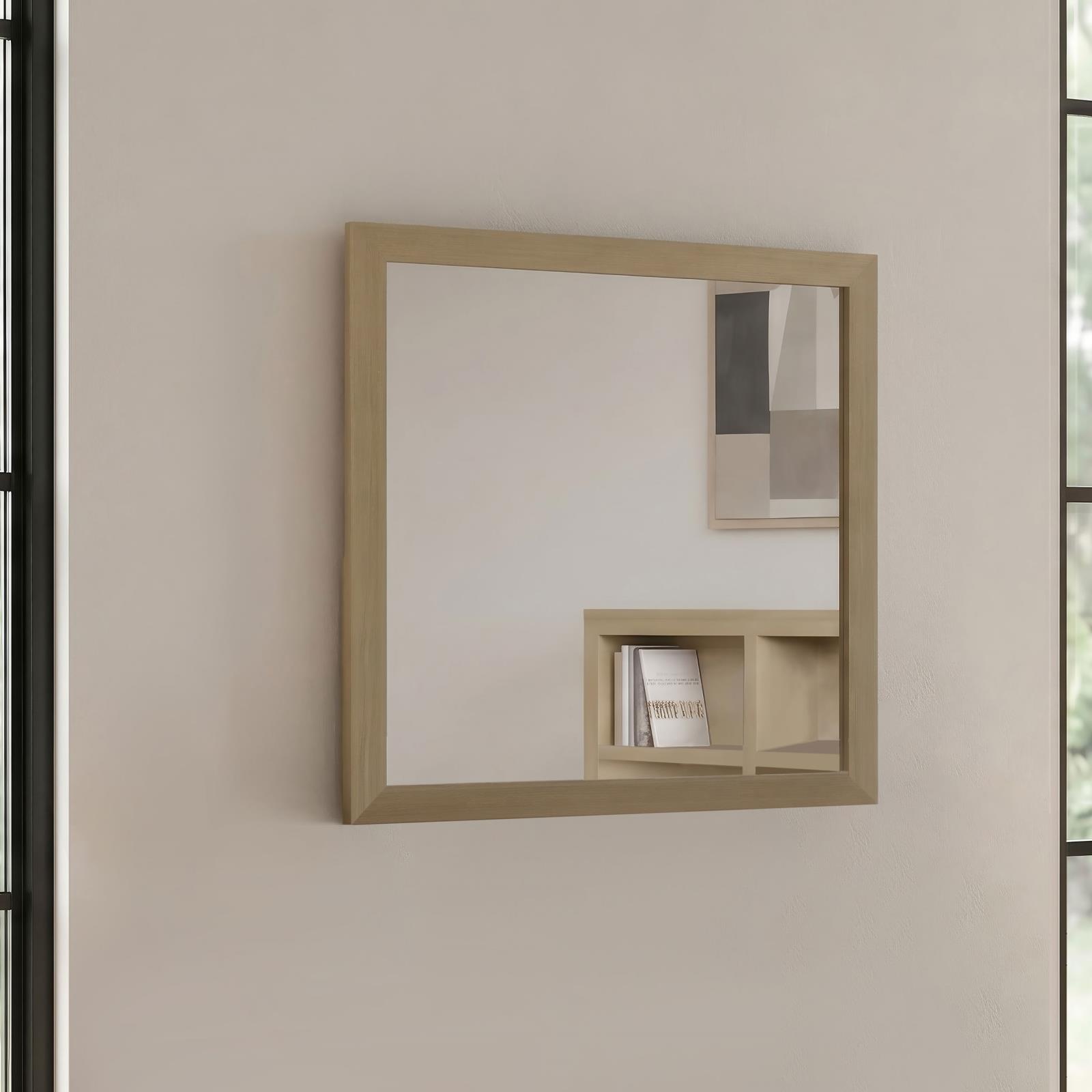 Hendricks Dresser Mirror Light Oak - Image 2
