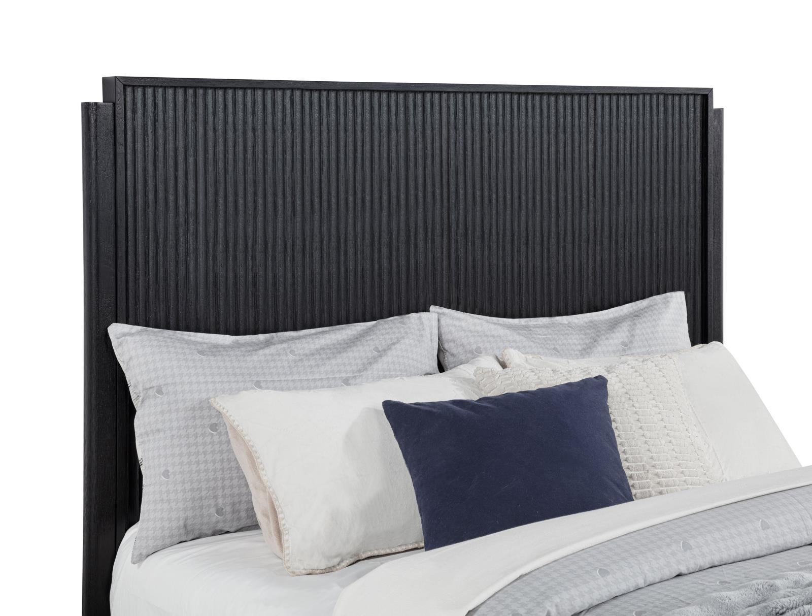 Brookmead Wood Queen Panel Bed Black - Image 7