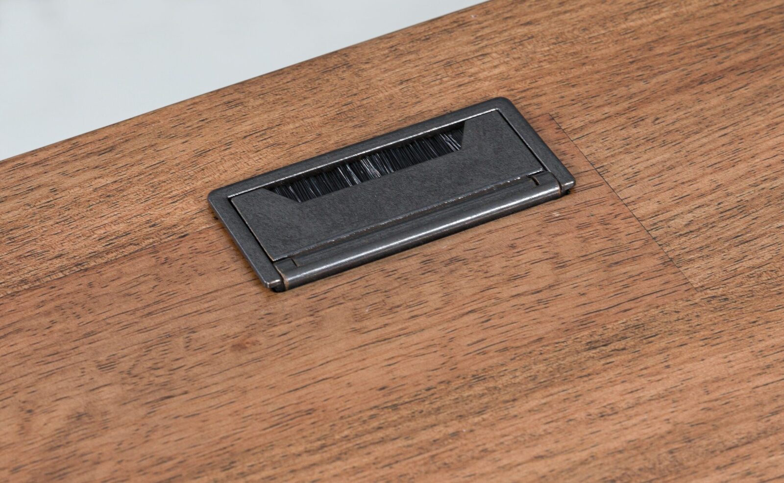Wildenauer - Home Office Desk And Return - Brown / Black - Image 7