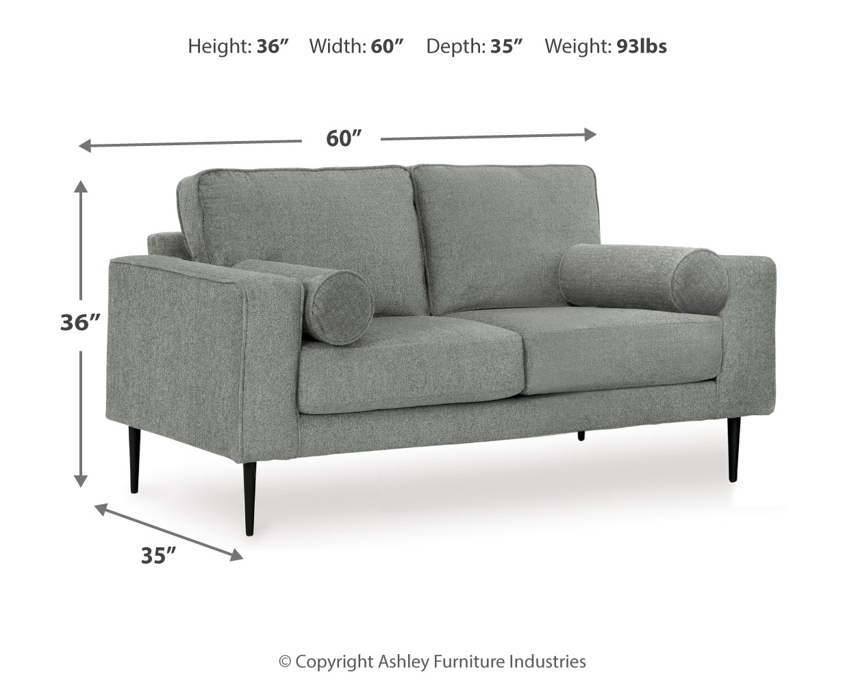 Hazela - Loveseat - Image 4