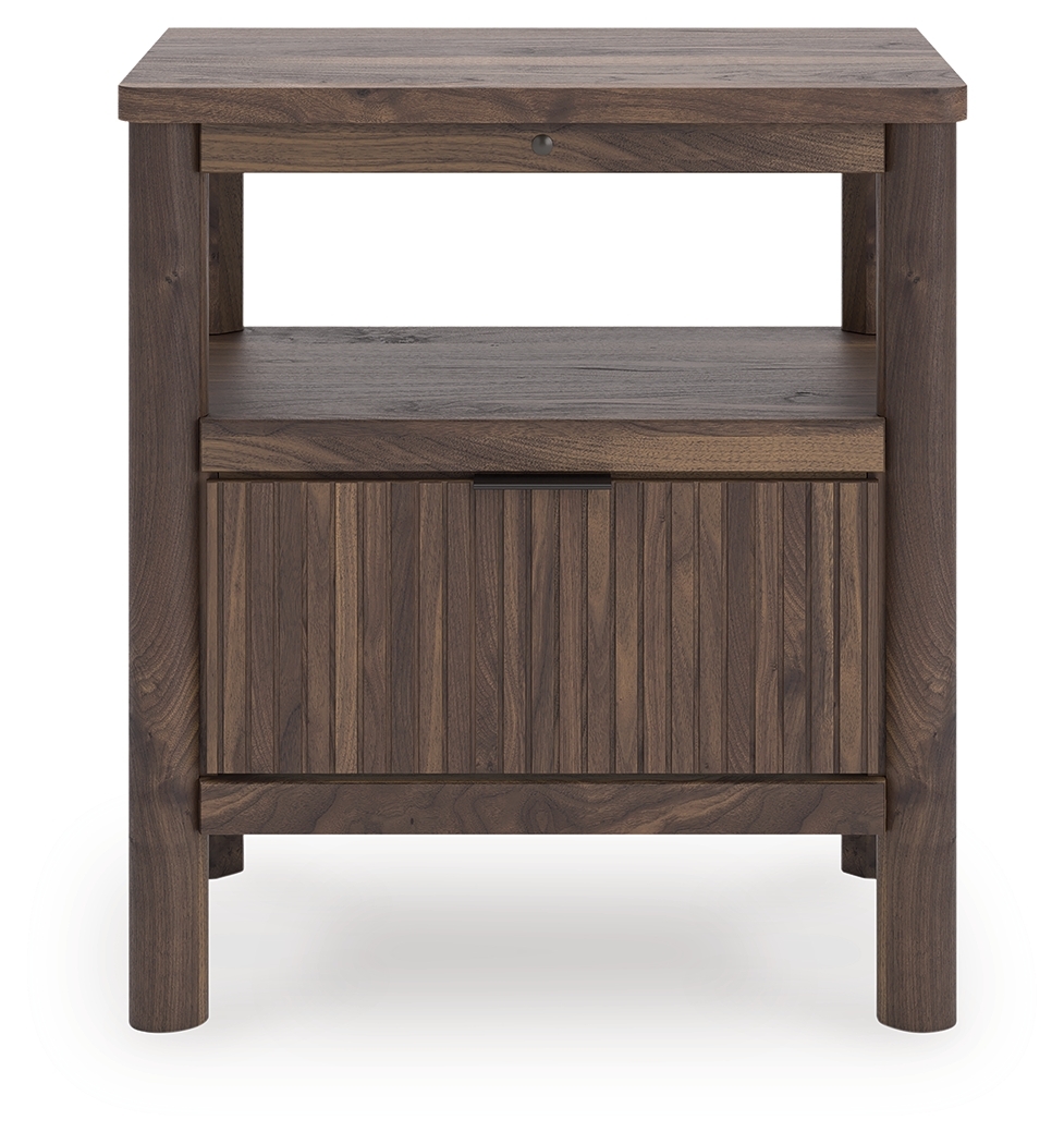 Pamytta - One Drawer Night Stand - Brown - Image 2
