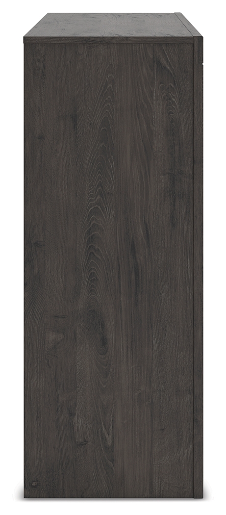 Fraluna - Six Drawer Dresser - Charcoal - Image 8