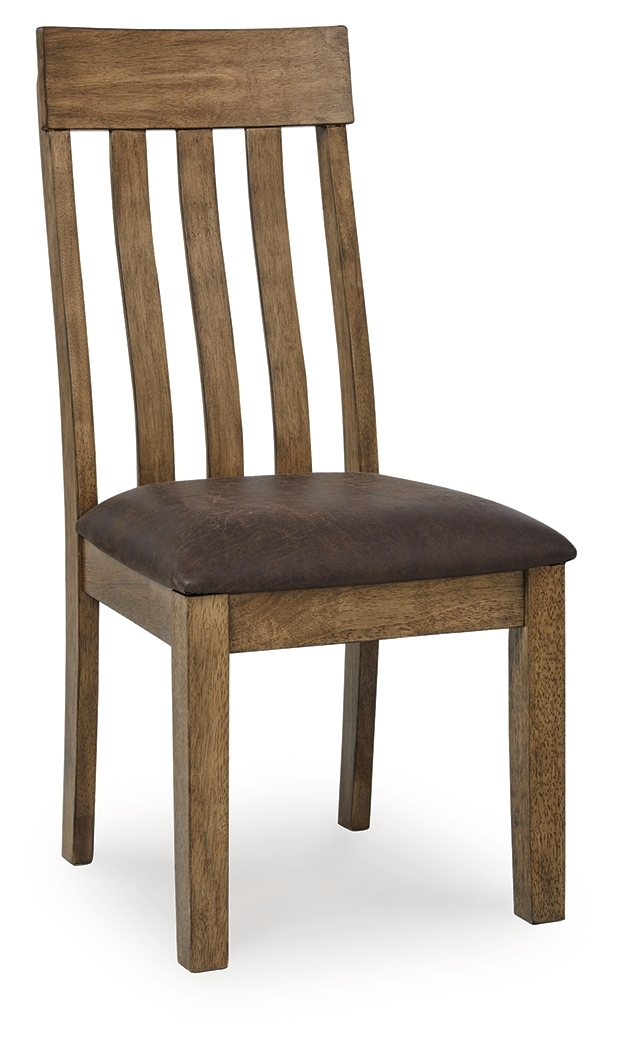 Urbinforte - Dining Upholstered Side Chair (Set of 2) - Light Brown - Image 3