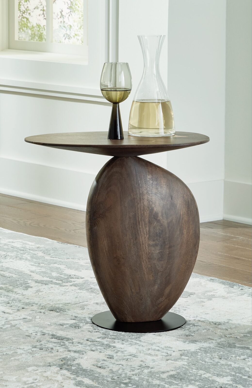 Cormmet - Accent Table - Brown / Black - Image 2
