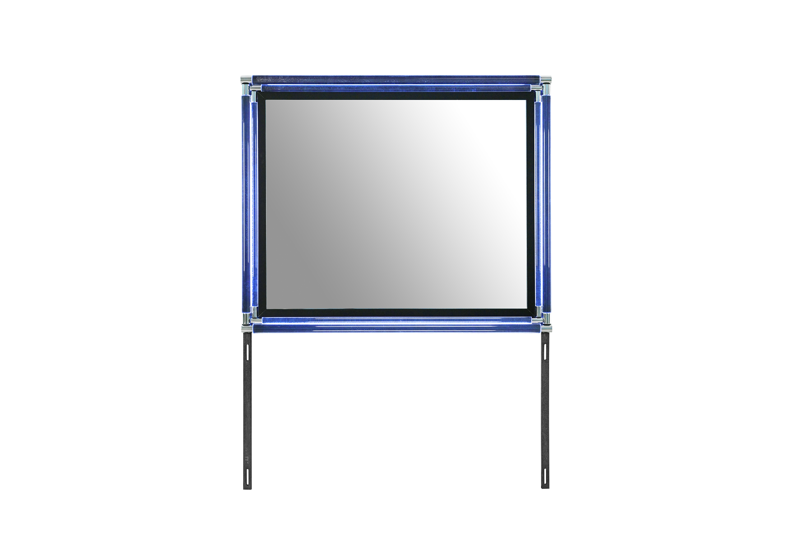 Lando - Mirror With LED - Black
