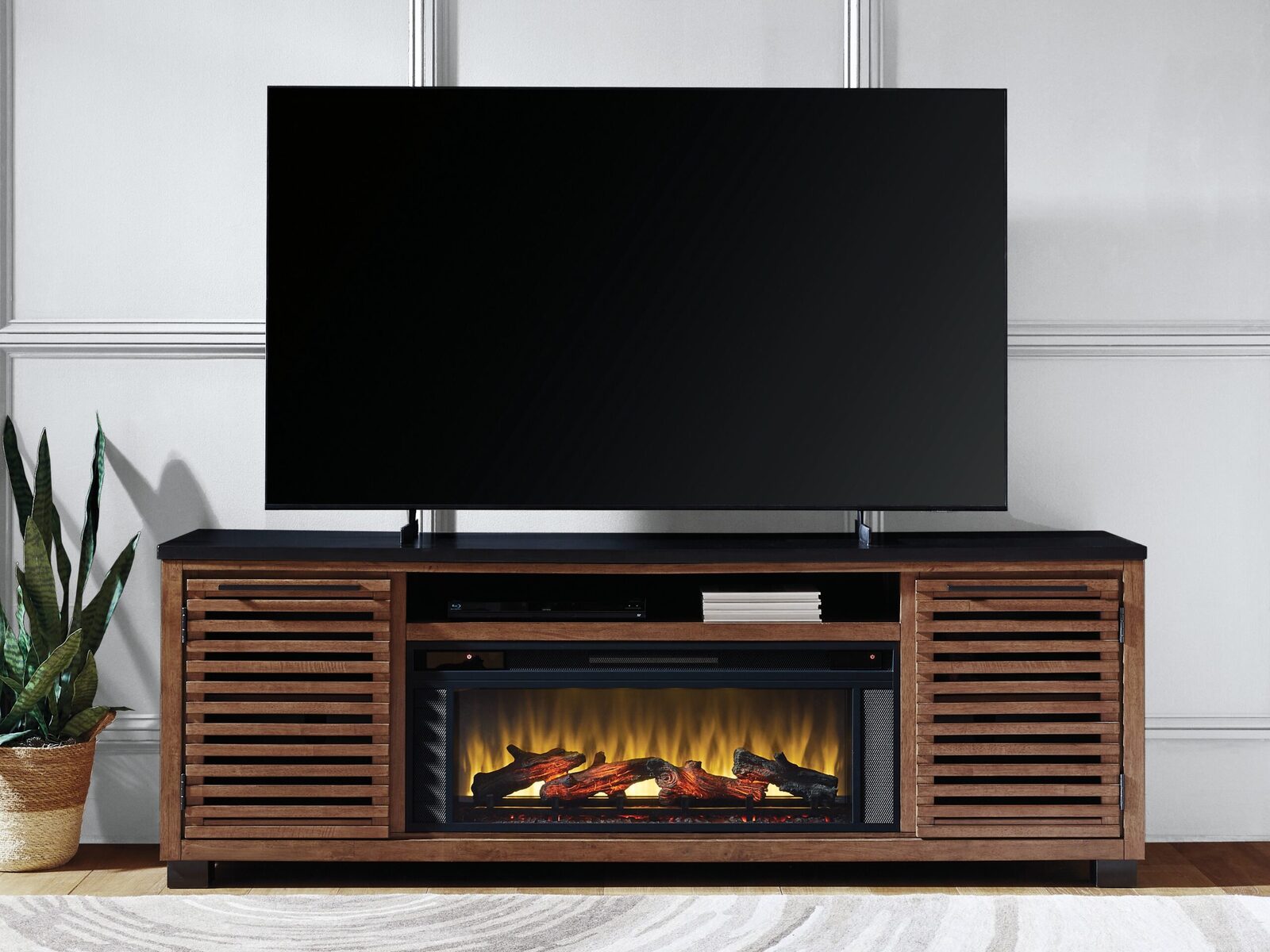 Kallari - TV Stand With Fireplace Option - Image 12