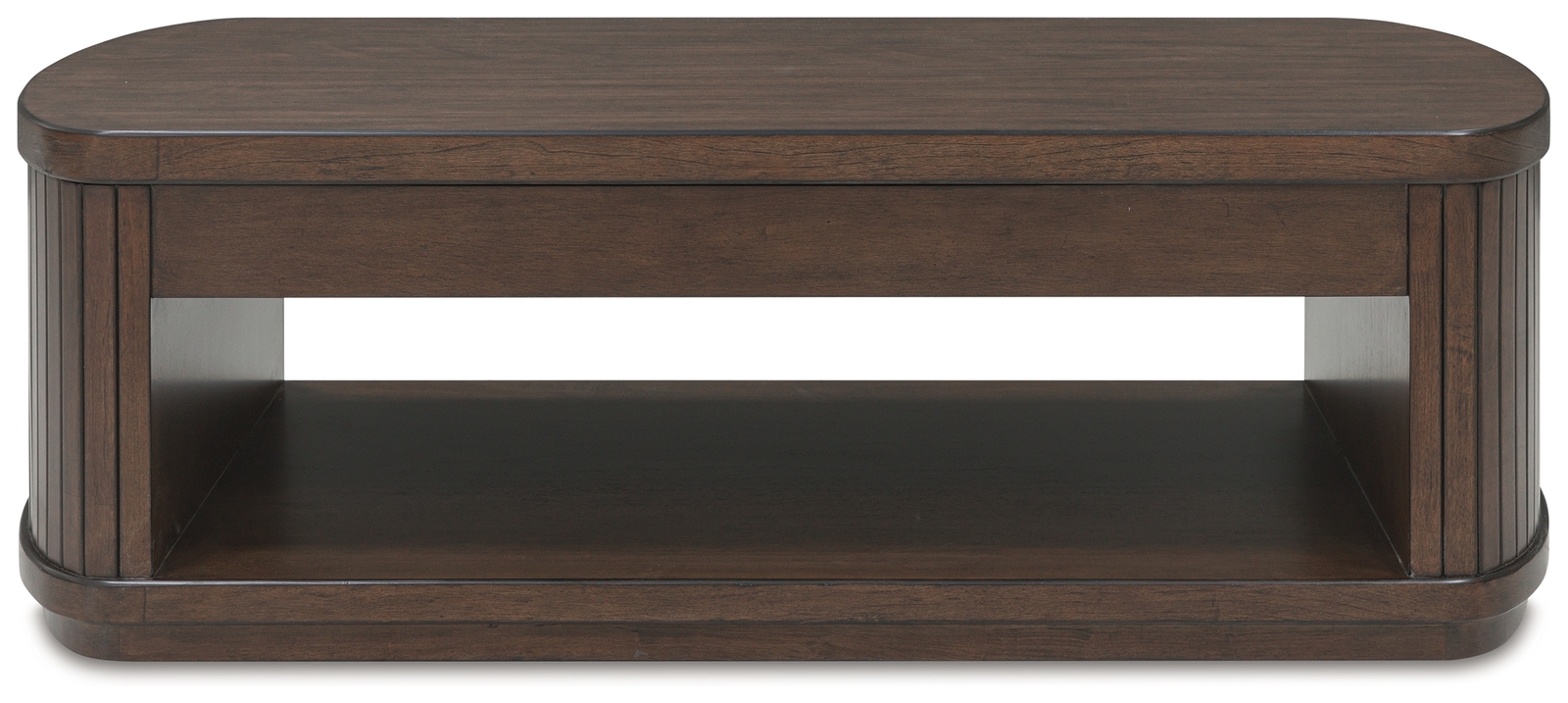 Korestone - Lift Top Cocktail Table - Dark Brown - Image 4