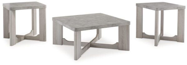 Garnilly - Occasional Table Set (Set of 3) - Whitewash