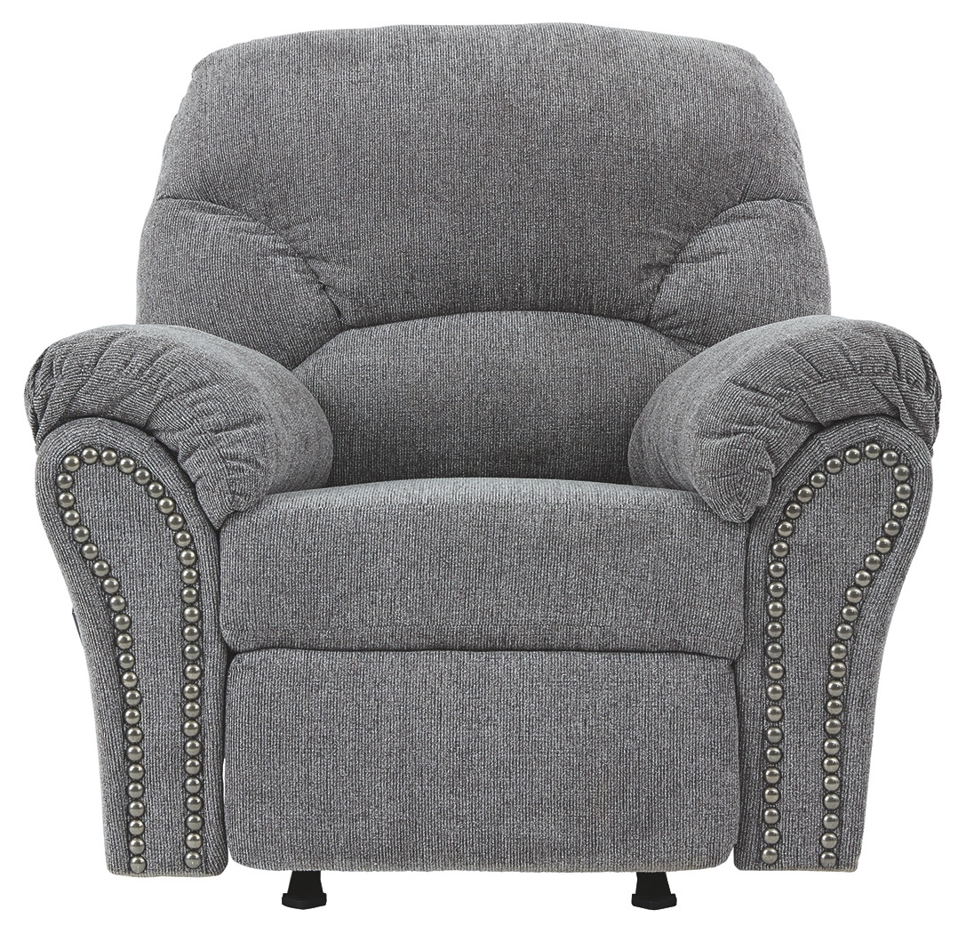 Allmaxx - Rocker Recliner - Pewter - Image 5