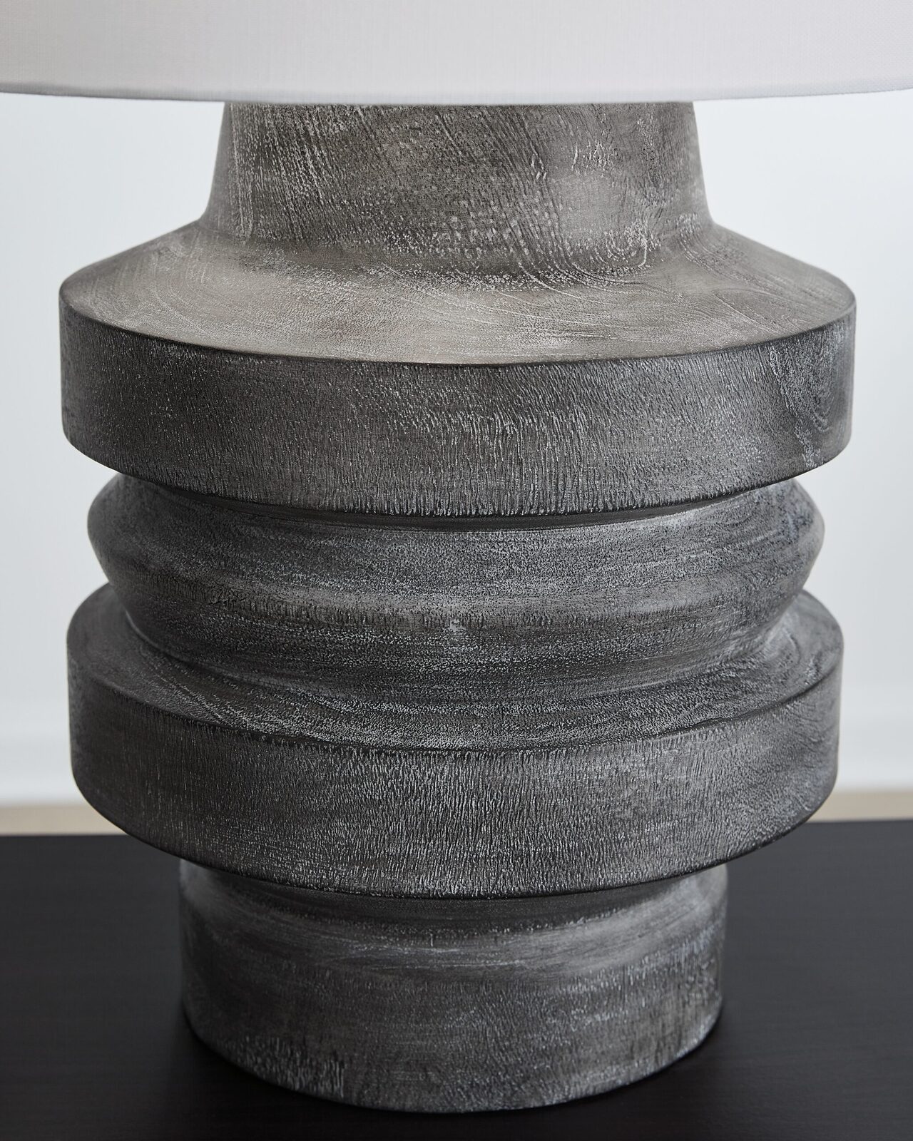 Wahida - Poly Table Lamp - Distressed Black - Image 3