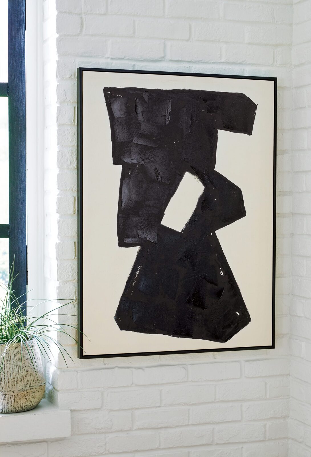 Garviery - Wall Art - Black / Cream - Image 2