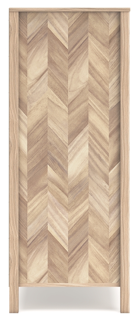 Battelle - Five Drawer Chest - Tan - Image 8