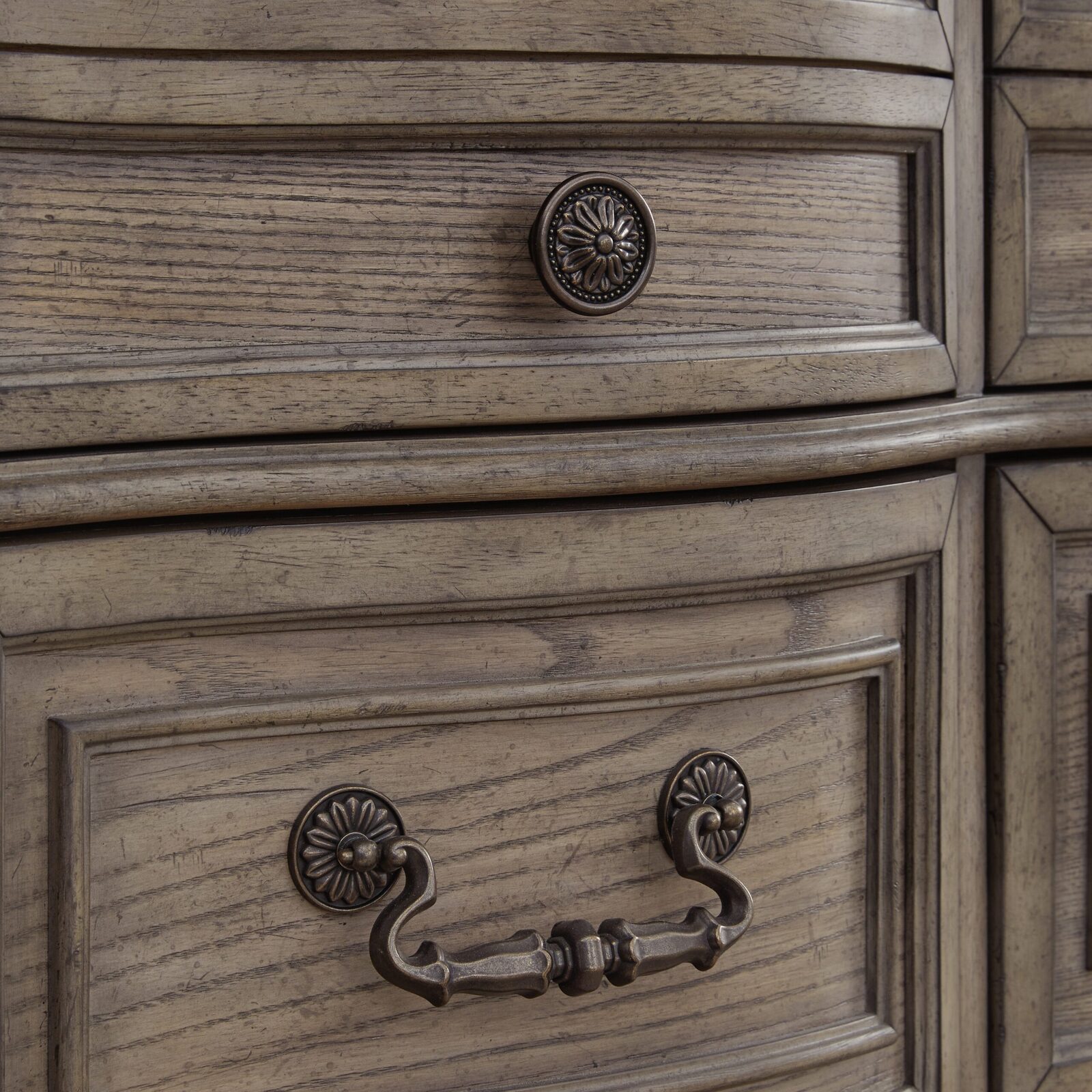 Ardenfield - Dresser And Mirror - Light Brown - Image 5