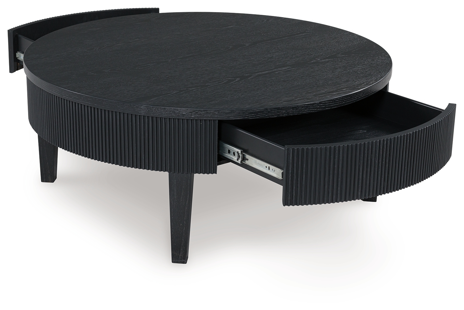 Marstream - Round Cocktail Table - Black - Image 3