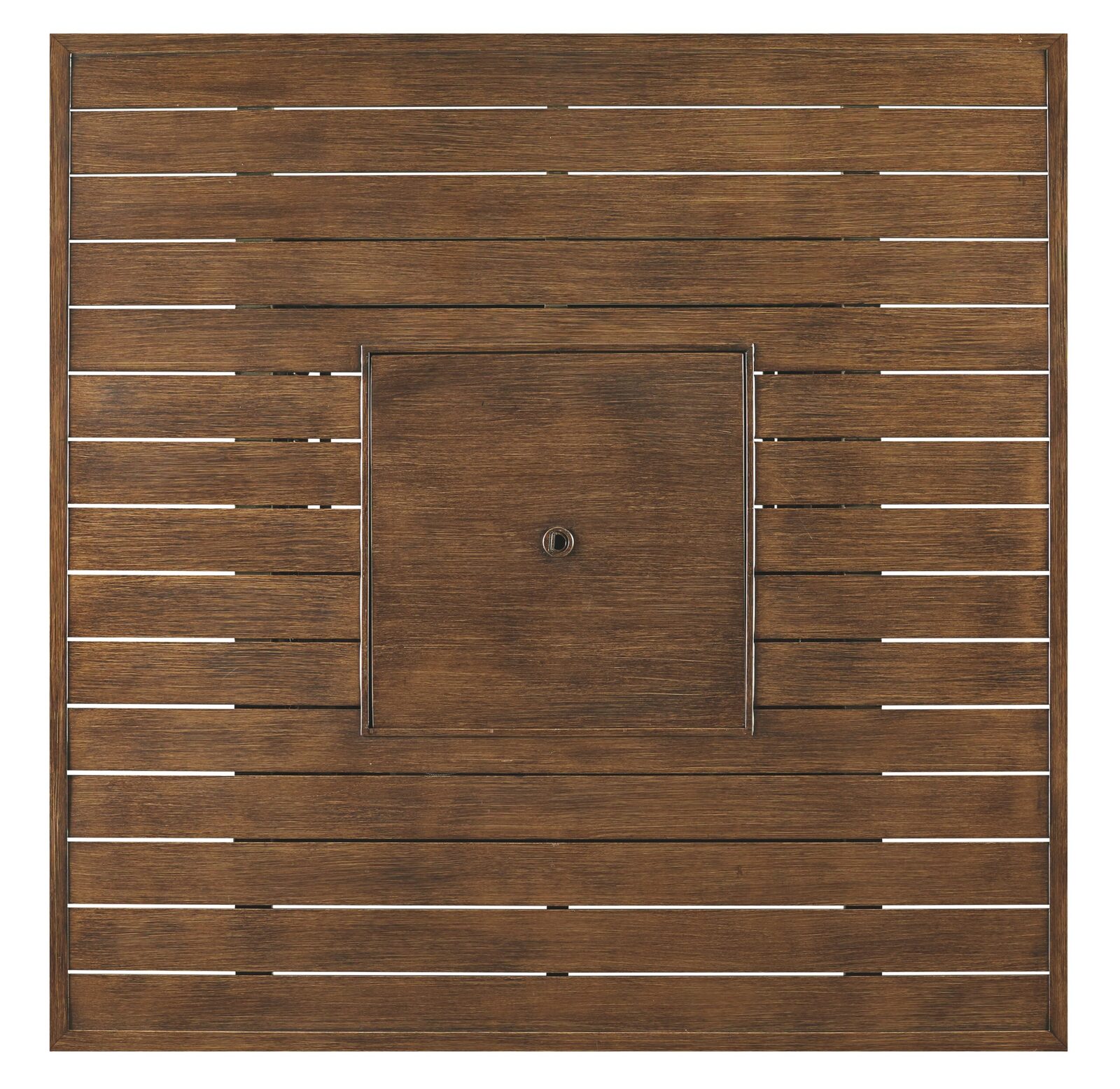 Paradise Trail - Square Bar Table w/Fire Pit - Medium Brown - Image 13