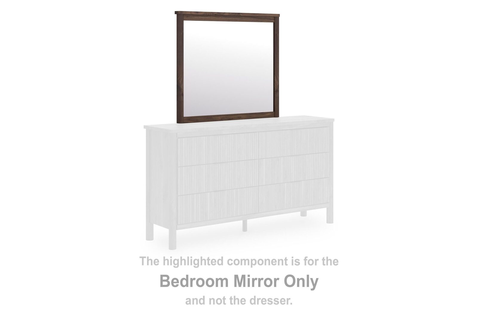 Pamytta - Bedroom Mirror - Brown