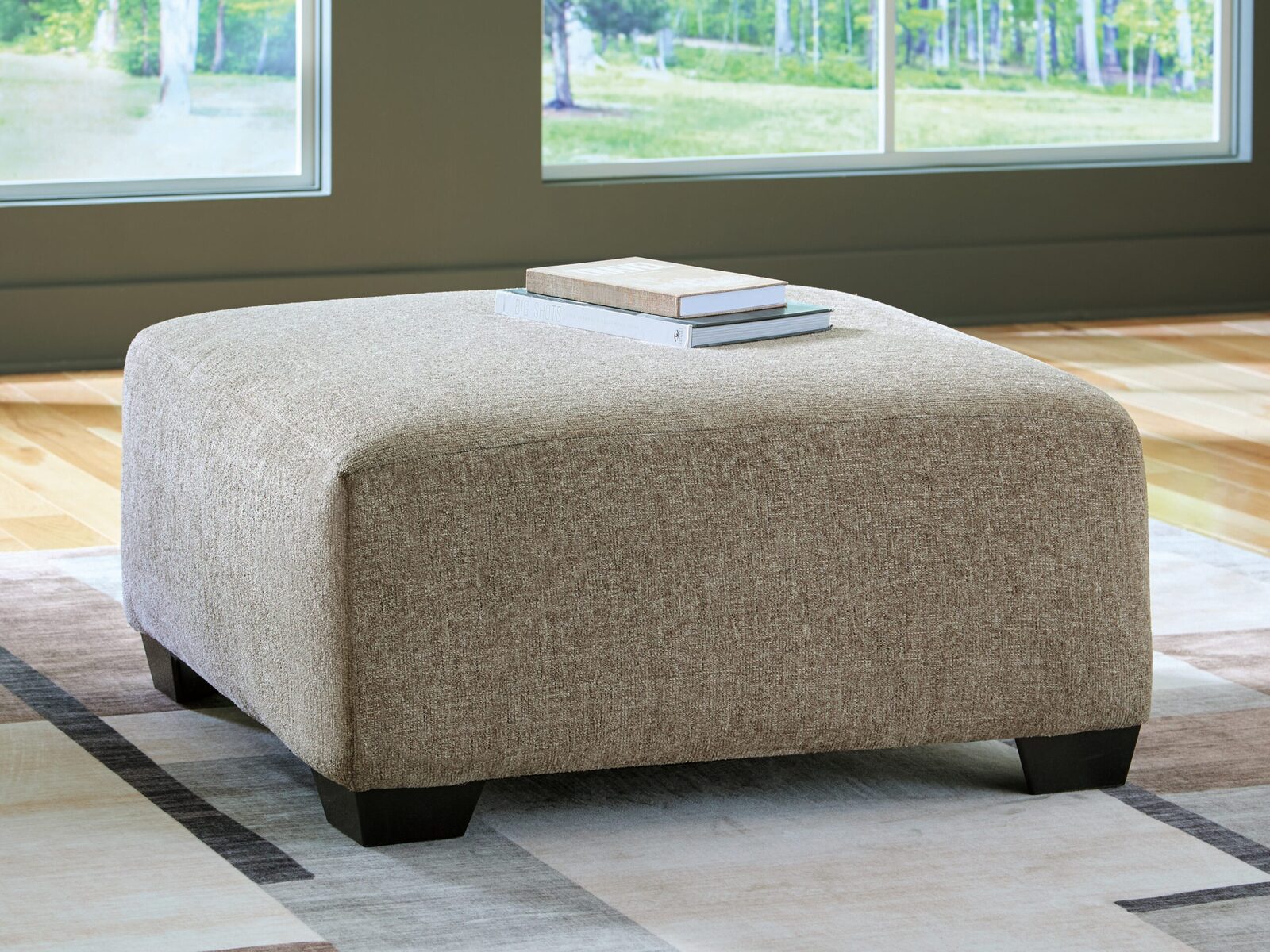 Newellen - Oversized Accent Ottoman - Image 2