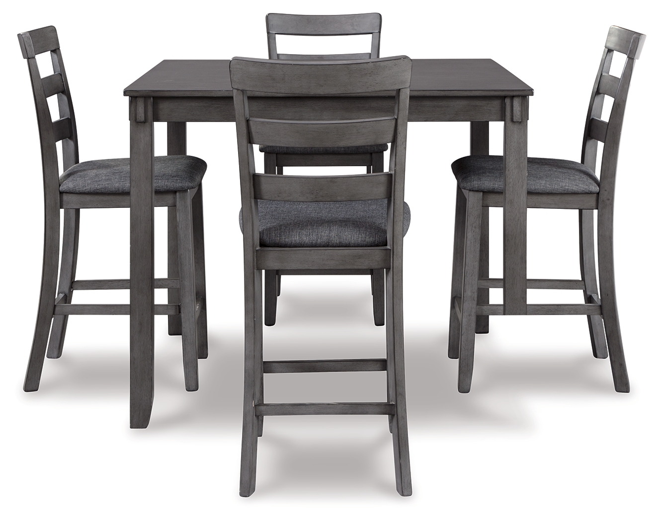 Bridson - Square Counter TBL Set (Set of 5) - Gray - Image 3