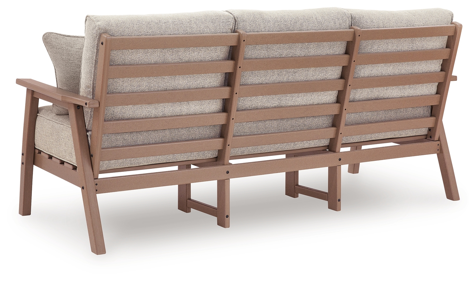 Grover Beach - Sofa With Cushion - Driftwood - Image 4