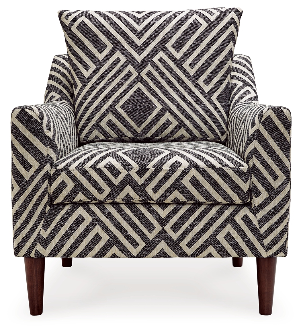 Morrilton Next-Gen Nuvella - Accent Chair - Natural / Charcoal - Image 3