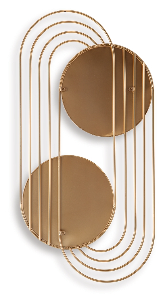Warrenley - Accent Mirror - Gold Finish - Image 5