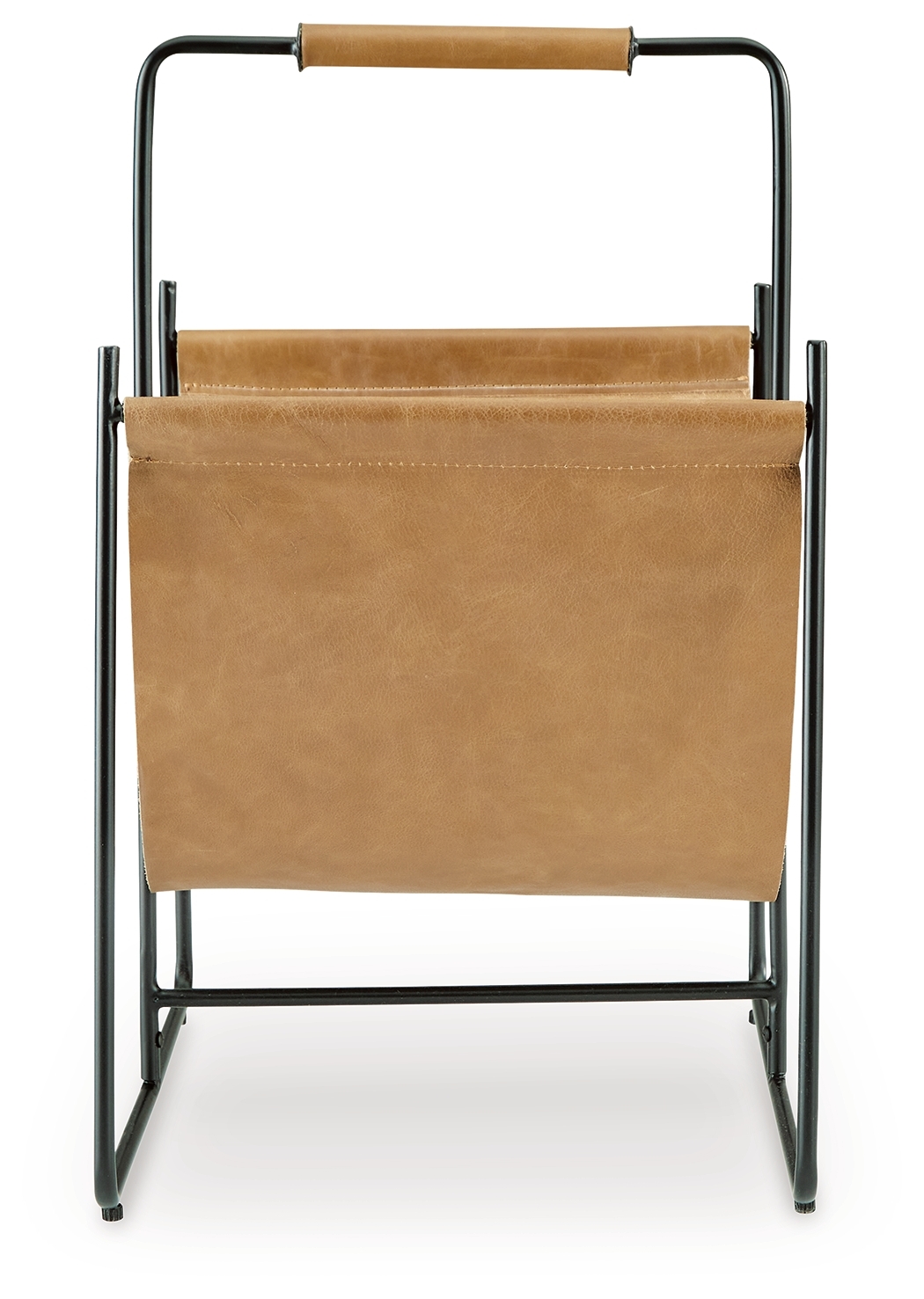 Faronworth - Magazine Rack - Brown / Black - Image 4