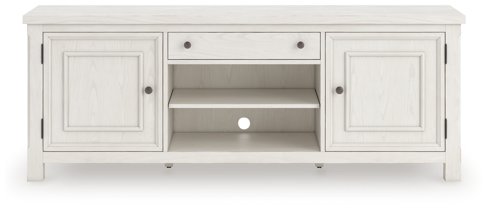 Robbinsdale - Extra Large TV Stand - Antique White - Image 4