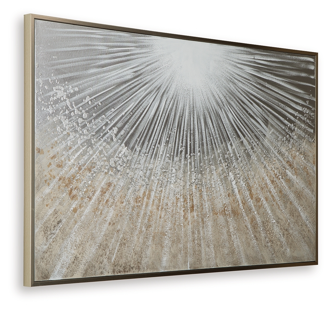 Waldard - Wall Art - Gray / Taupe / White - Image 3