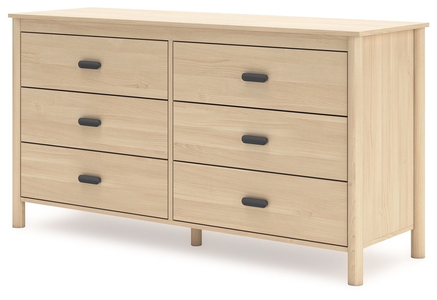 Cabinella - Six Drawer Dresser - Tan - Image 3