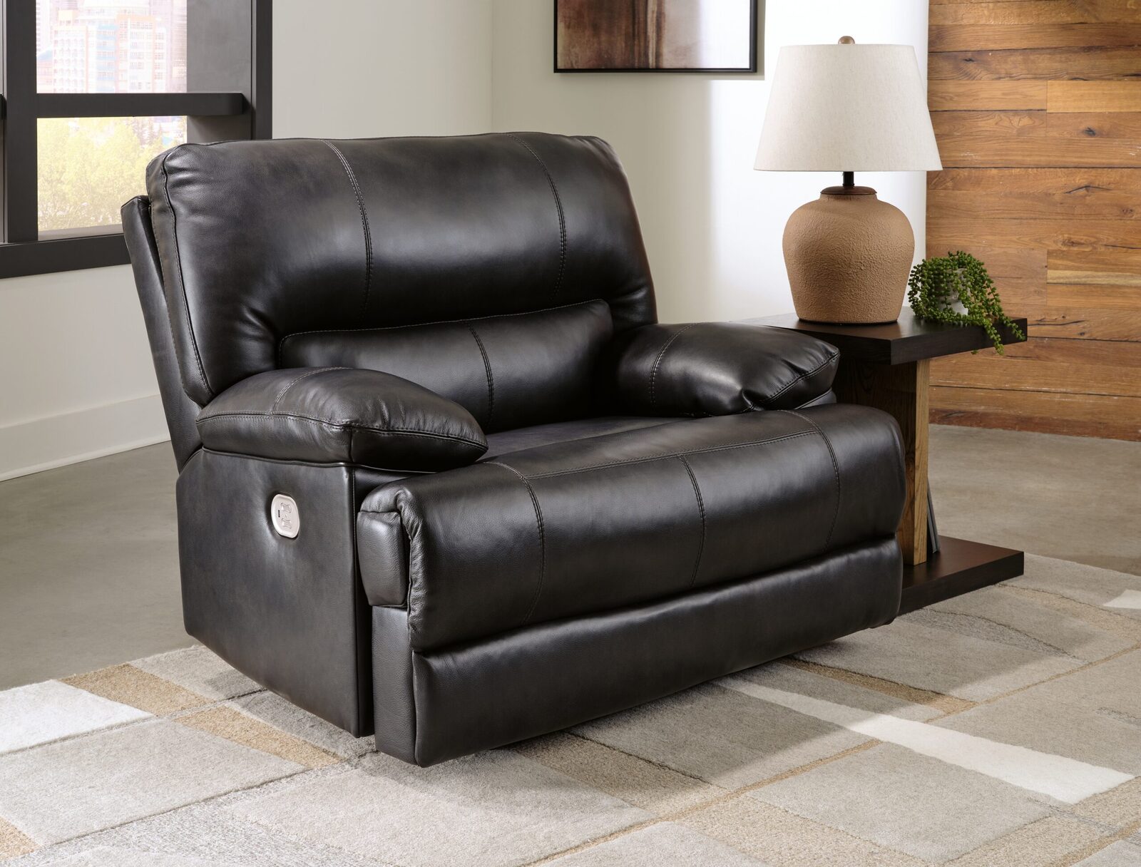 Mountainous - Power Recliner With Adj Headrest - Eclipse - Image 2
