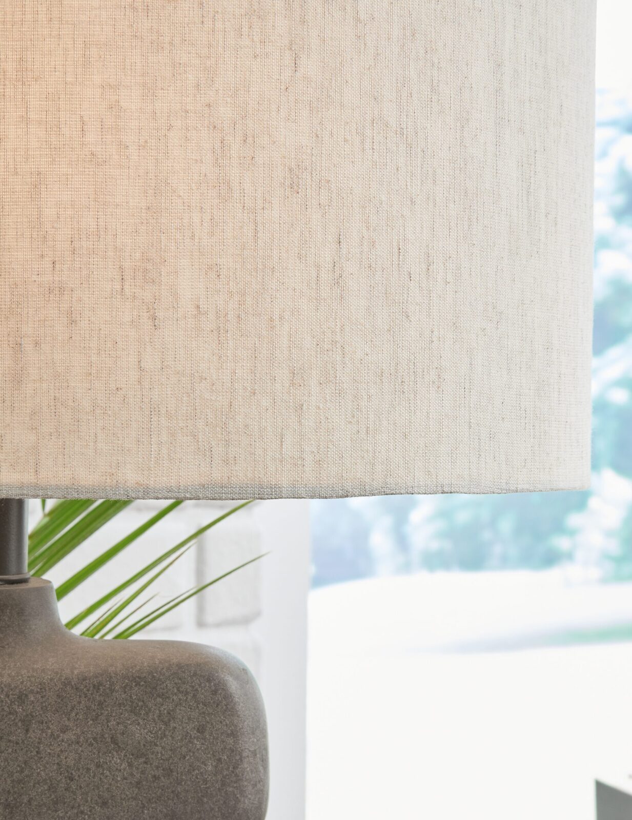Danacy - Paper Table Lamp - Distressed Black - Image 3